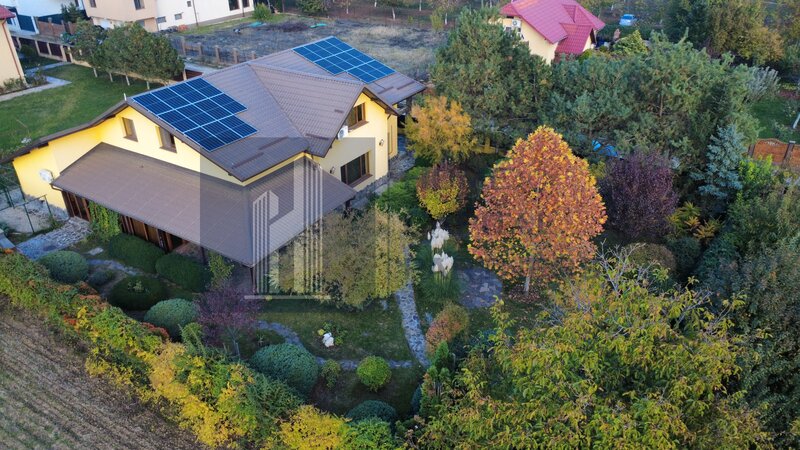 Snagov, vila individuala, curte amenajata, prosumator 8 kw